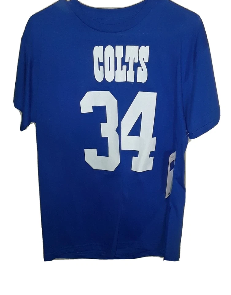 Новый с Ярлыками!! Футболка NFL Indianapolis No34 Trent Richardson! Молодежь 18/20. - Изображение 2 из 2