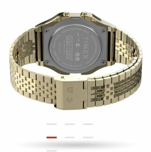 Timex T80 x PAC-MAN™ - 34mm Stainless Steel GOLD TONE Watch Timex T80 x PAC-MAN™ - 34mm Stainless Steel GOLD TONE Watch