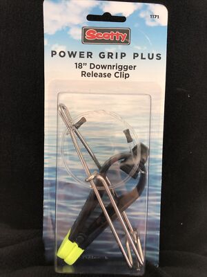 Scotty #1171 Power Grip Plus Line Release 18-Inch Leader w/ Cable Snap