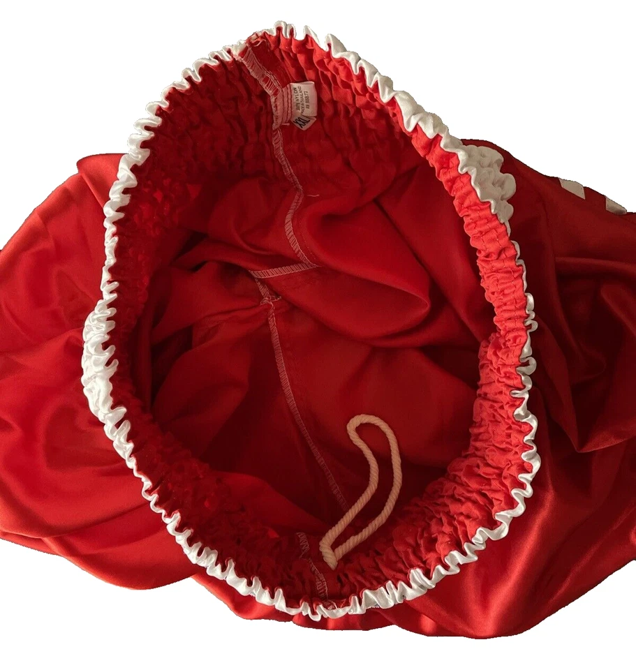 Pantalones Cortos de Boxeo Vintage TITLE BOXING Rojo/Blanco con Diseño de Rayas Talla 2XL Foto 4 de 4