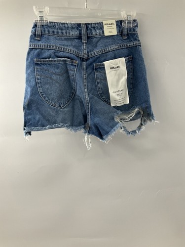 Rolla´s Womens Shorts Denim Ripped High 