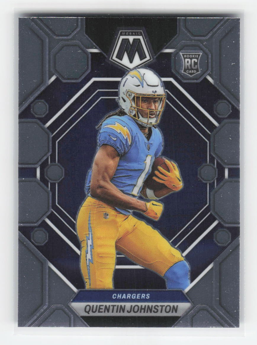 2023 Panini Mosaic #356 Quentin Johnston Silver