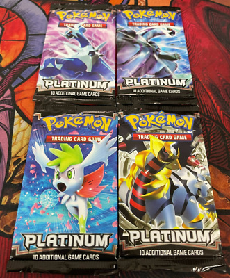 Platinum Base - Booster Pack Art Set - Pokemon 2009