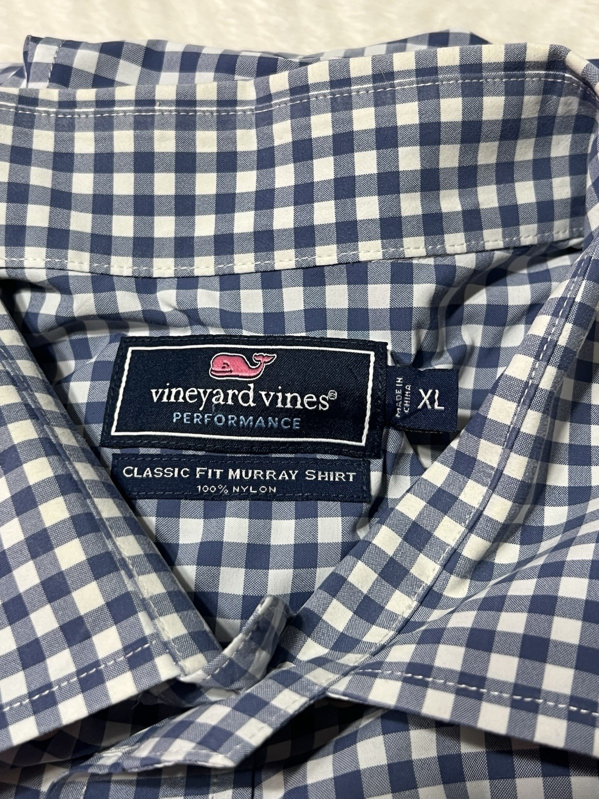 Vineyard Vines Performance Checked Long Sleeve Bu… - image 6