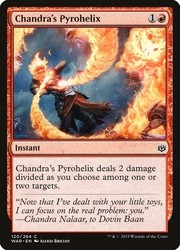 Chandra's Pyrohelix - War of the Spark #120 Common