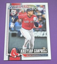Topps 2026 Series 1 Kristian Campbell #125 Future Stars Boston Red Sox