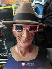 Freddy Krueger Freddy’s Dead bust by Chris Stanley & bonus vintage 3-D glasses 