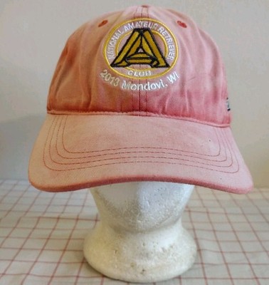 National Amateur Retriever Club Mondovi Cap Hat Pink Adjustable Embroidered