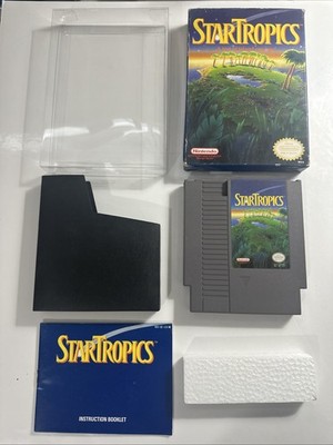 Star Tropics (Nintendo, NES) Complete CIB - Tested