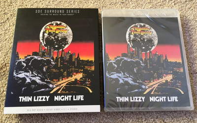 THIN LIZZY: NIGHT LIFE Blu Ray Audio: Sealed PERFECT