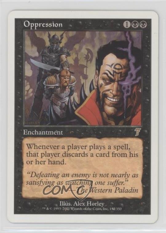 Oppression Magic: 7th Edition #152 2001