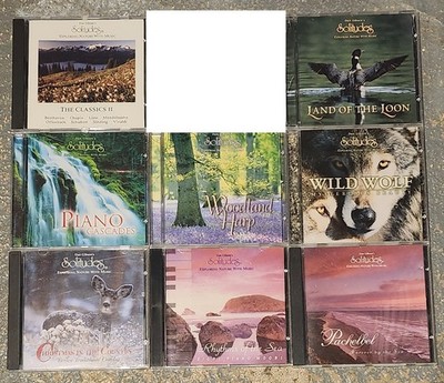 Dan Gibson's Solitudes CD Lot of 8 Relaxing Music
