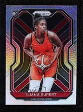 2021 Panini Prizm WNBA Silver Prizm Iliana Rupert #100 Rookie RC 6ns