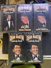 dean martin celebrity roasts vhs Lot Of 5 New Sealed Sinatra Stewart Hope Reagan