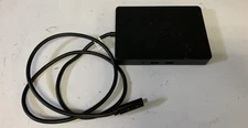 Dell WD15 Wired USB-C Docking Station with VGA/HDMI/RJ-45/USB Ports, Black "R1B"