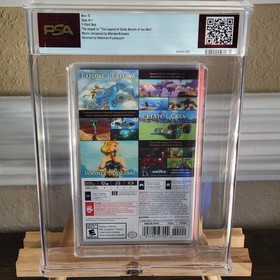Zelda Tears of the Kingdom Nintendo Switch PSA 10 A++ 1st Print CGC VGA WATA