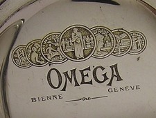 Fully Serviced ALL Original Omega 1900s Antique Swiss Silver Pocket Watch MINT