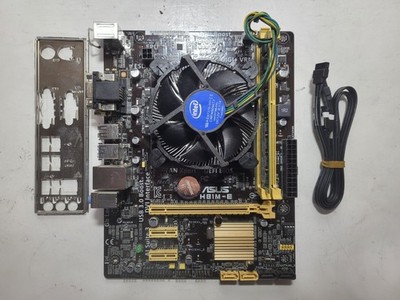 ASUS H81M-E Motherboard Core i5-4460, 8GB RAM, IO Shield #1390