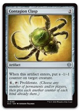 Contagion Clasp #140 (NM) ECC Magic MTG