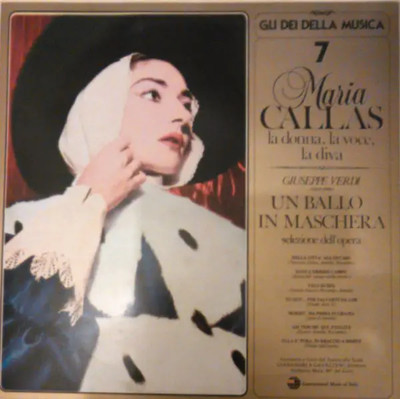 LP Maria Callas , Giuseppe Verdi Maria Callas La Donna, La Voce, La Diva / Gius