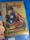 1995 Topps Finest Hockey Refractor Peter Forsberg #100 PSA 9