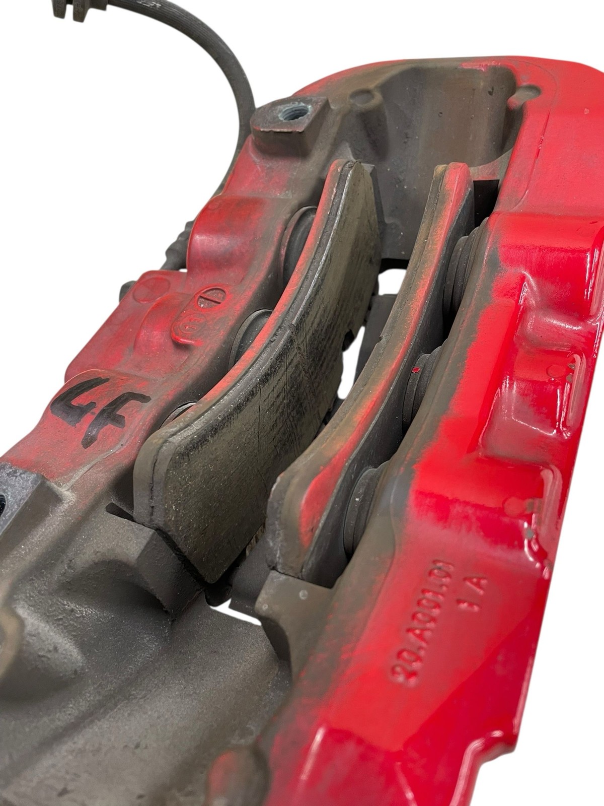 2008-2016 MASERATI GRANTURISMO 4.7L RWD Front Left Driver Side Brake Caliper Red