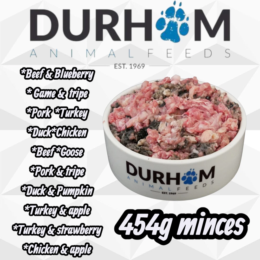 Durham animal feeds DAF Barf Diet Completes Dog Frozen Food (NO CHICKEN)