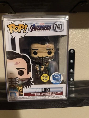Funko Pop! Vinyl Marvel Avengers Endgame Loki 747 Funko Shop Glow Limited