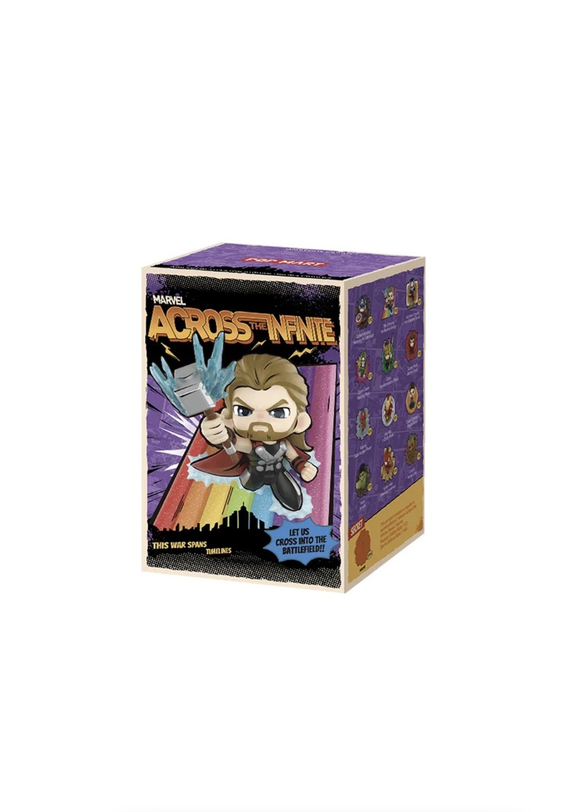 Pop Mart Marvel Across the Infinite Series Figures Blind Box - New Unopened