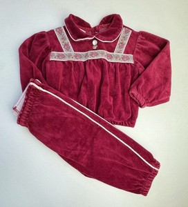 Toddletime Vintage Velvet 2 Piece Set 12 months