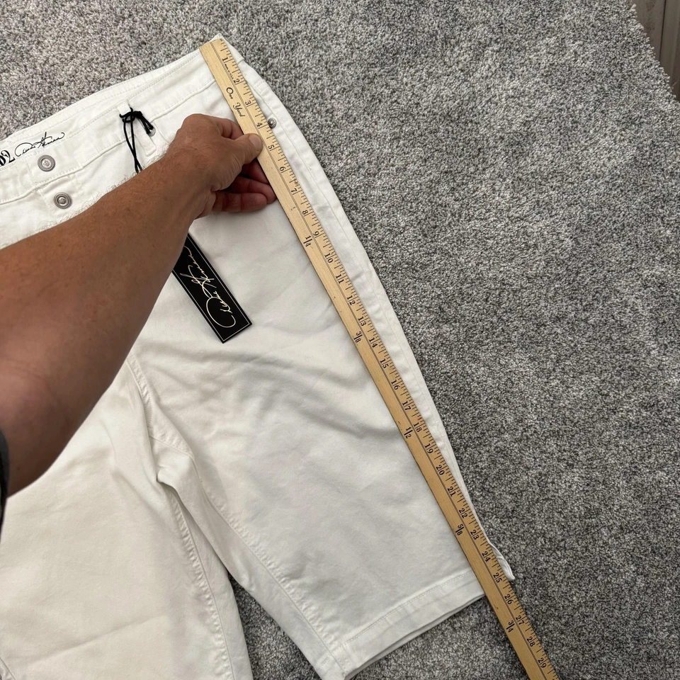 Bermudas DG2 Diane Gilman Talla 1X Plus Preppy Minimalista Clásico Resort Chic Foto 4 de 4