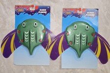 Lot of 2 Splash-N-Swim Fish Gliders Pool Toys   Green