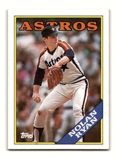 Nolan Ryan 1988 Topps #250 Houston Astros NM-MINT