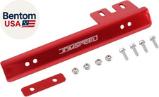 Universal Red Front Bumper License Plate Mount Bracket Relocator Holder Bar