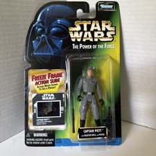 Star Wars Power of the Force POTF Freeze Frame Captain Piett Action Figure