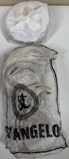    S'ANGELO White Embroidered African Kufi Cap Hat Men's Traditional Nigeria  