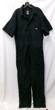 Dickies Men's S/S Poplin Coverall, Dark Navy, L - USED