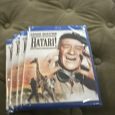 HATARI! 1962 BLU-RAY/A HOWARD HAWKS FILM/JOHN WAYNE! New Sealed