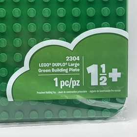 LEGO Duplo Large Green Building 24 x 24 Baseplate 2304 New Sealed