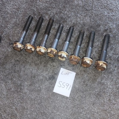 Vintage Briggs & Stratton Parts Accessories 2 HP  Engine Cylinder Head Bolts