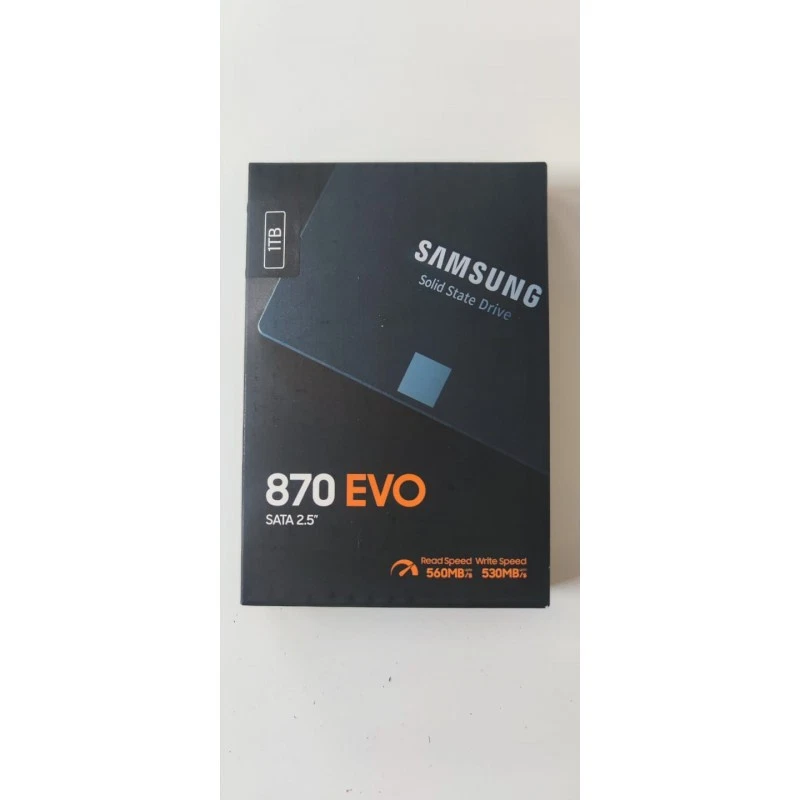 SAMSUNG 870 EVO SSD 1TB SATA 2.5'' SAMSUNG EVO 870 NUOVO IMBALLATO