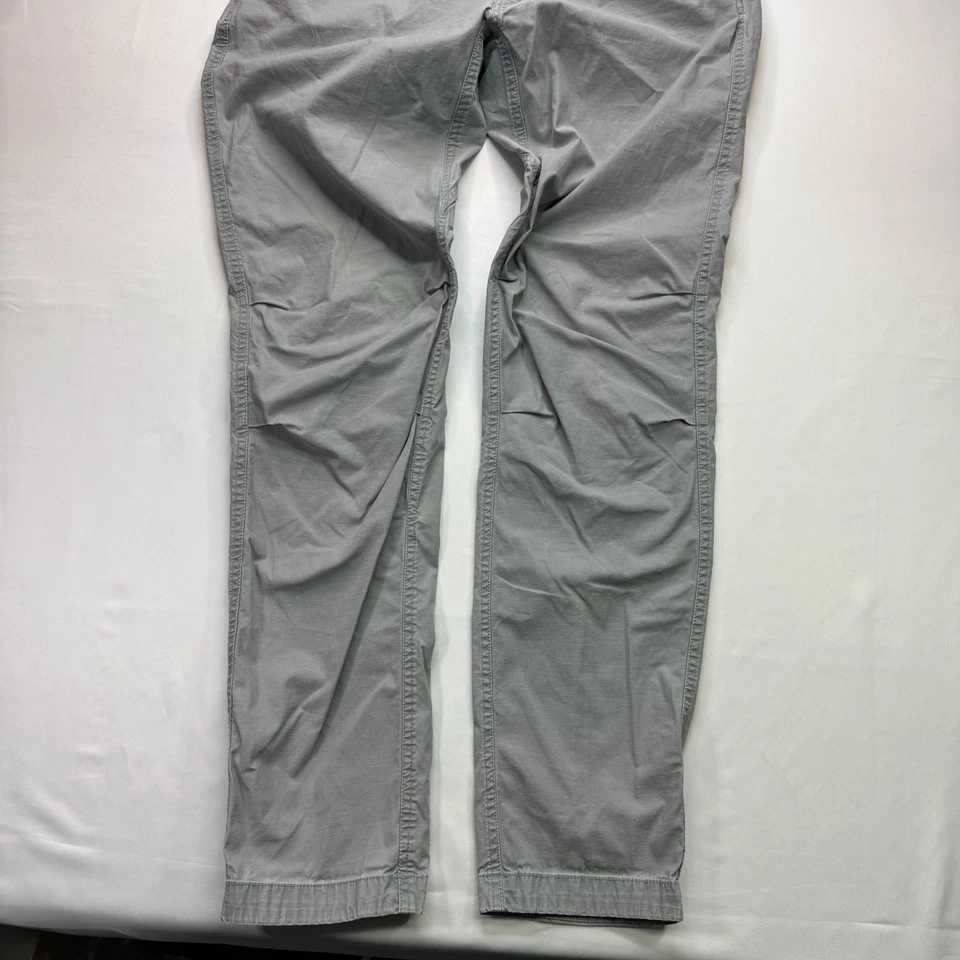 Pantalón chino Relwen para hombre azul marino peso mosca flexible madera a la deriva elástico clásico talla 32 Foto 4 de 4