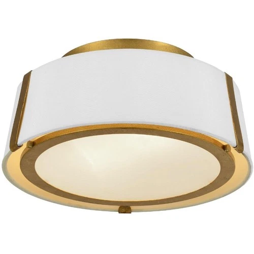 Crystorama FUL-903-GA Fulton Semi-Flush Mount Antique Gold - Picture 2 of 9