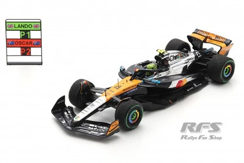 McLaren MCL39 Lando Norris #4 Winner British GP 2025 S9596 Spark 1/43 F1