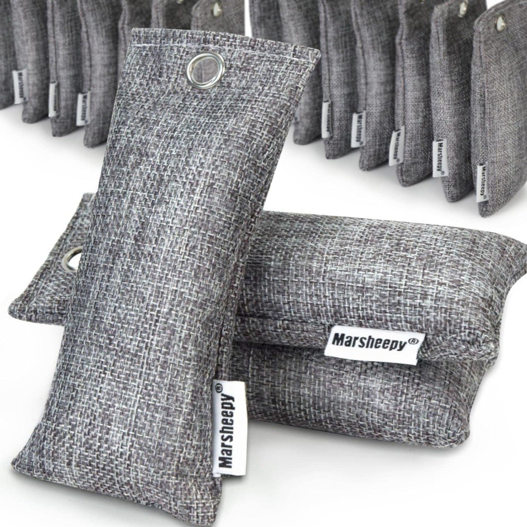 Marsheepy Activated Bamboo Charcoal Air Purifying Bags 2 Pack