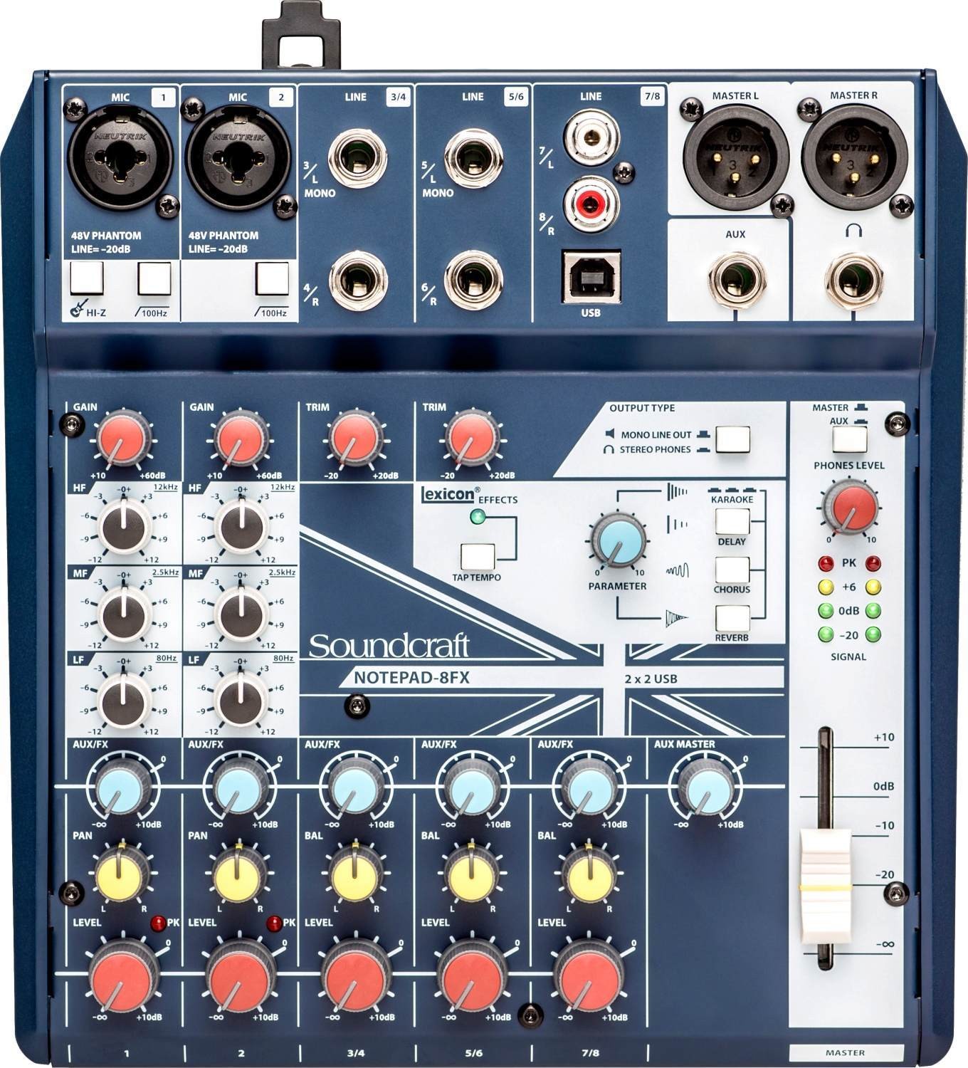 Блокнот Soundcraft-8FX Mischpult - NEU 29290₽