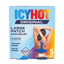 Icy Hot Medicated Patch Extra Strength Pain Relief Patch for Back or Large Ar...