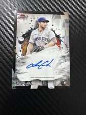 2024 Topps Finest Alec Marsh Base Autograph Auto Kansas City Royals Card FA-AM