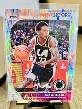 2019-20 Hoops #84 Lou Williams Prizm Flash Premium Stock