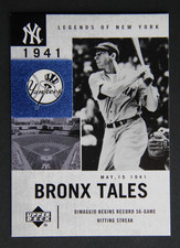 2001 Upper Deck  Legends of New York Joe DiMaggio, New York Yankees #130